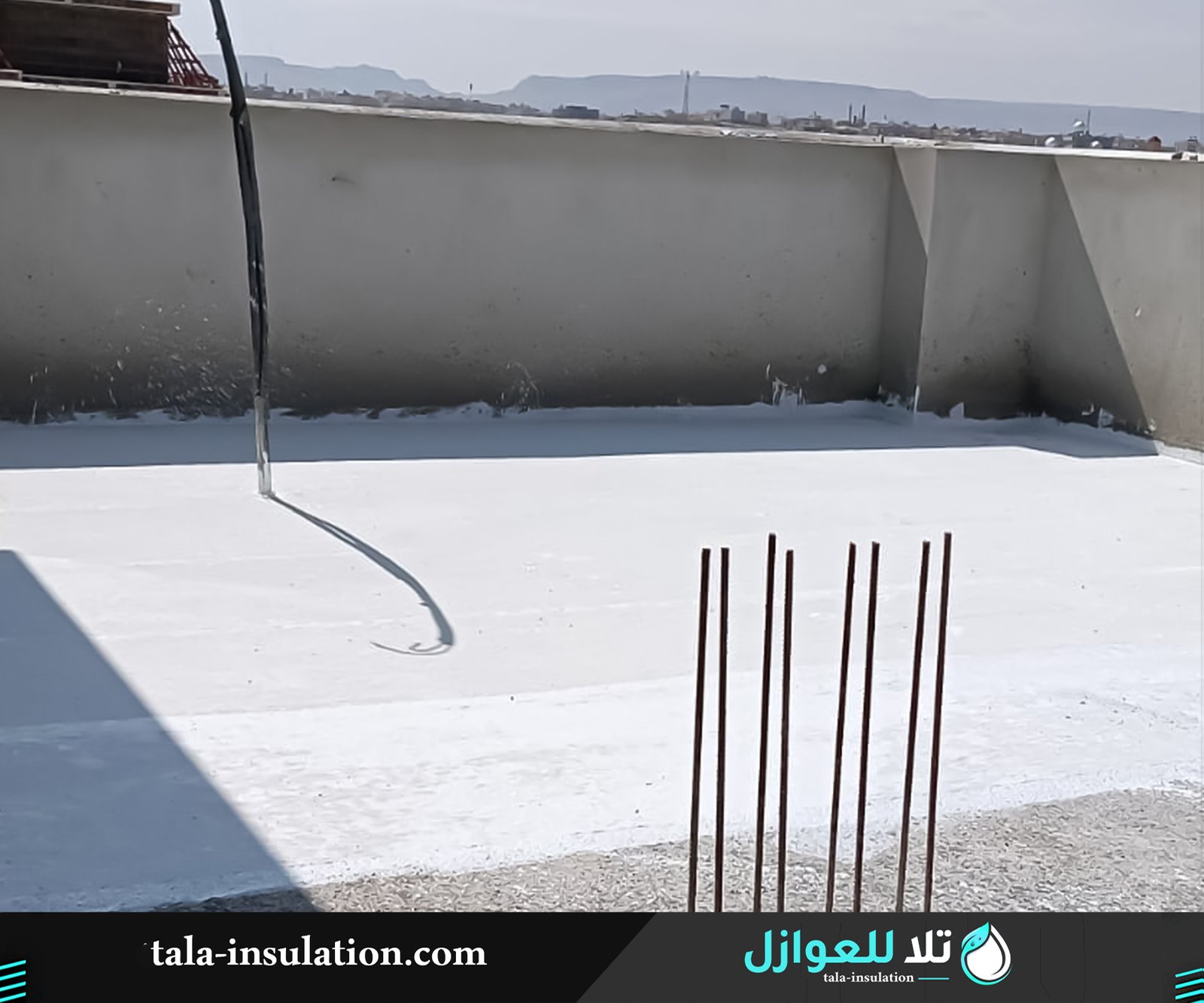 ضمان طويل على خدمات عزل الاسطح بالعرضيات